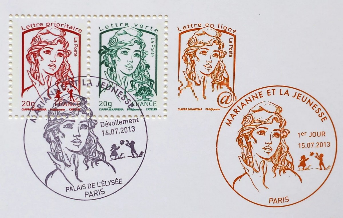 (Image des timbres. Image prise sur Internet)